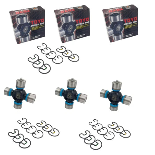 3 Universal Joints for Ford Ranger PJ PK PX Mazda BT-50 (2006–2023)