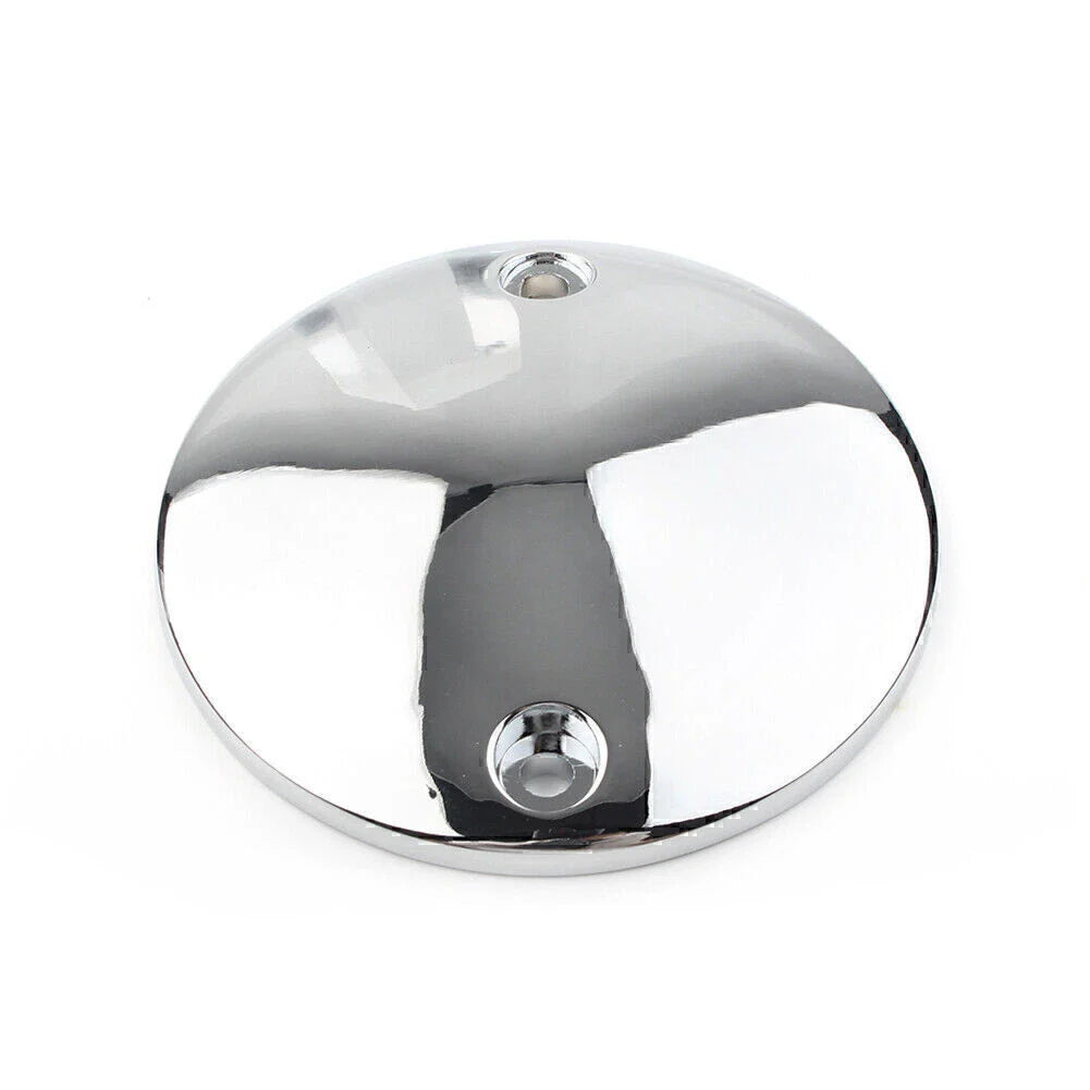 Chrome Ignition Timing Points Cover Hole for Harley Big Twin (70-99)