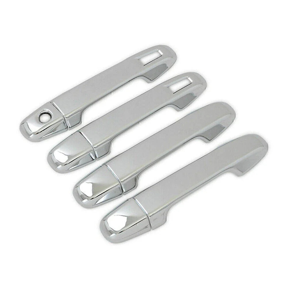 8 x Chrome Exterior Door Handle Cover Trim for Subaru Forester (2019-2022)