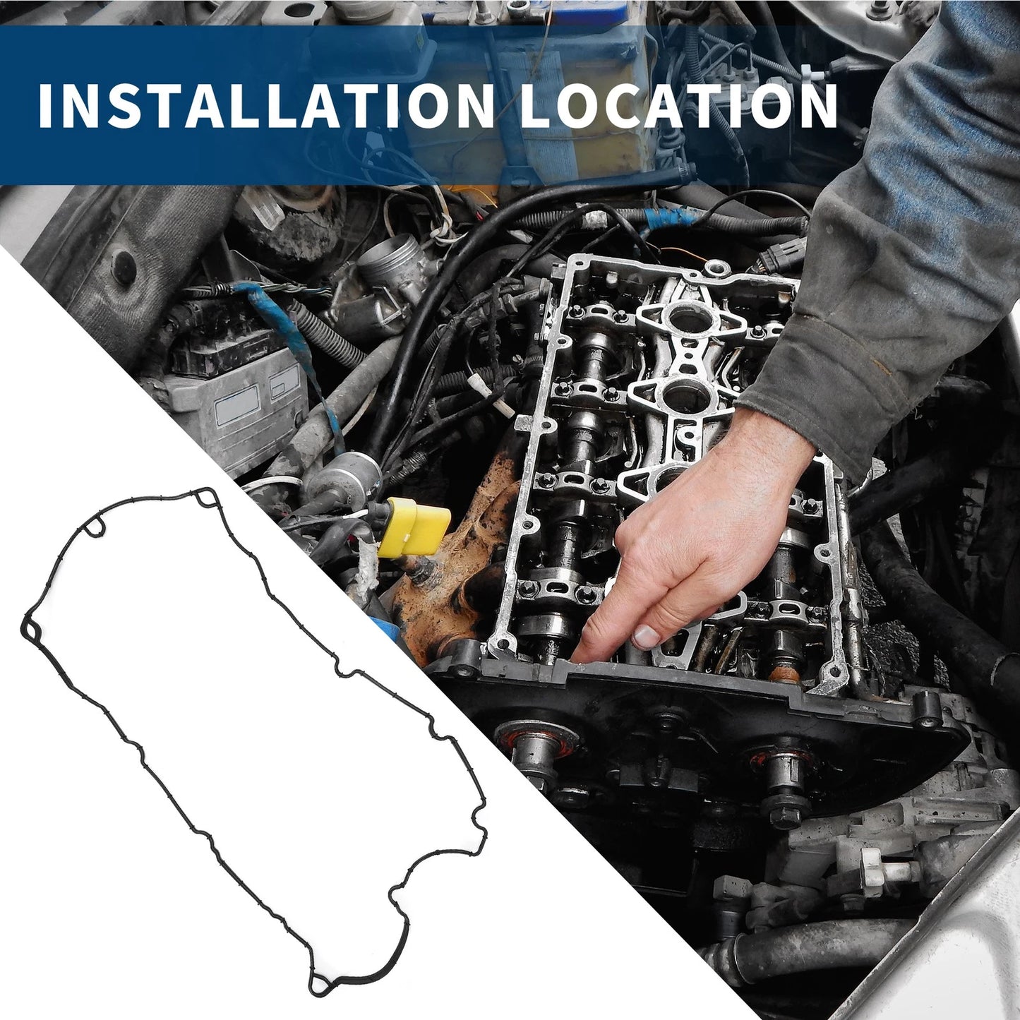 Valve Cover Gasket No. 94610593565 for Porsche Cayenne (2011–2018)