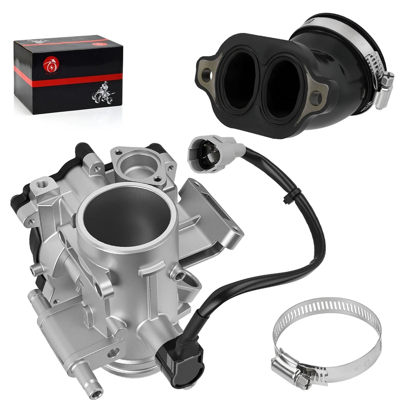 Throttle Body & Adapter Boot for Polaris Ranger 700 6x6 Crew XP (2009–2014)