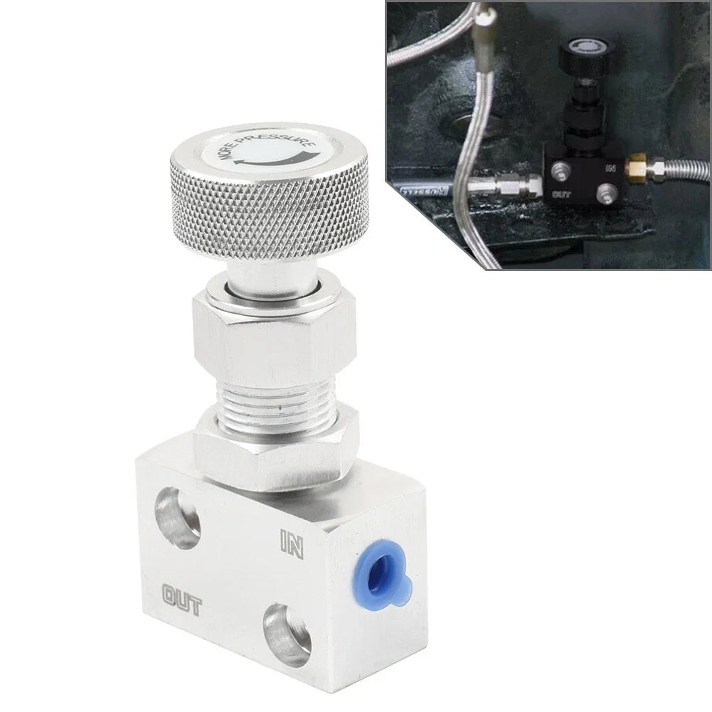 Silver Brake Bias Proportioning Valve for Brake Adjustment