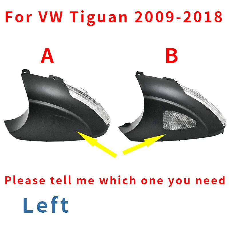 1X Rearview Mirror Indicator LED Turn Signal Light for VW Tiguan (2009–2018)
