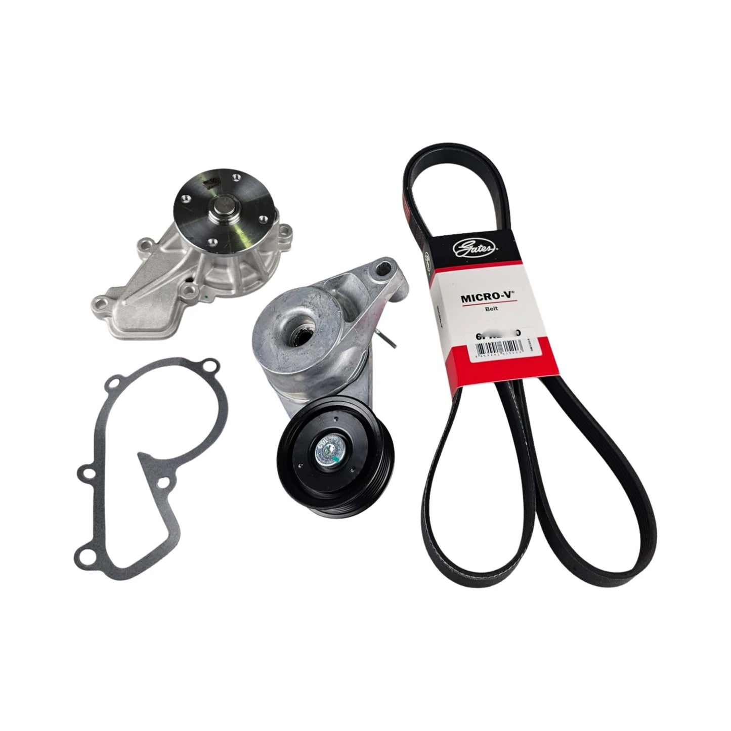 Drive Belt Tensioner & Water Pump Kit for i30 G4NB Sportage G4NA (w/o AC)