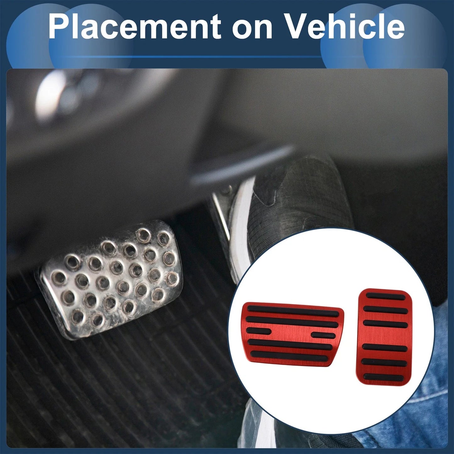 Foot Accelerator Pedal Covers for Honda Step Wagon (2005-2015)