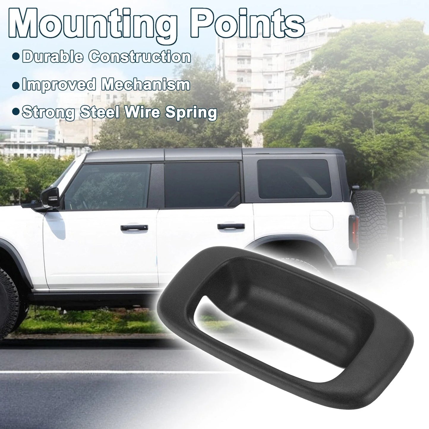 Tailgate Handle Bezel for Chevrolet Silverado & GMC Sierra (2007-2013)