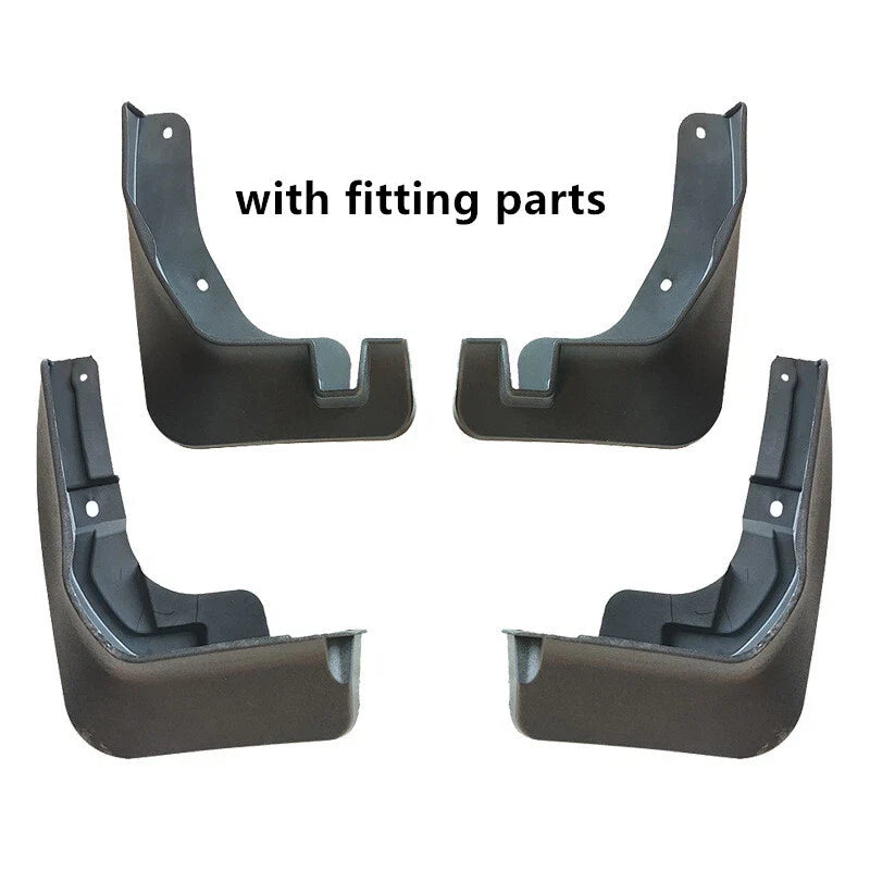 4 x Set Molded Splash Guards Mud Flaps Fender for Toyota Wigo Agya