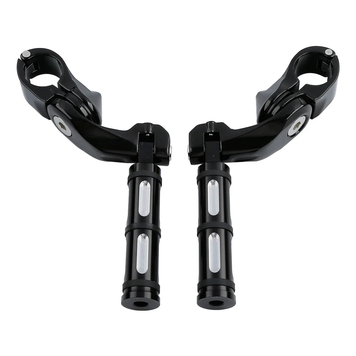 Rear Passenger Floorboards & Highway Foot Pegs for Harley Street Glide (93-25)