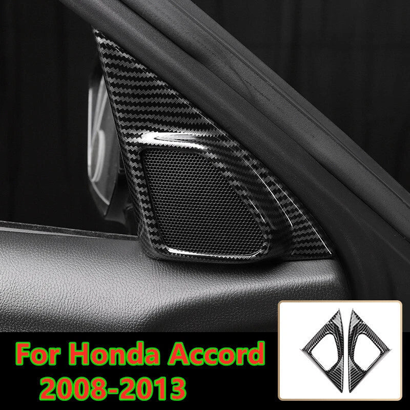 Carbon Fiber / 2 x A Pillar Cover Trim for Honda Accord (2008–2013)