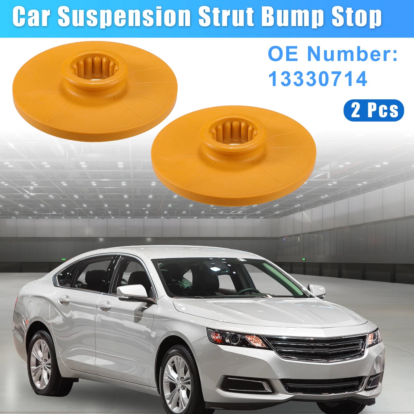 2X Rear Suspension Bump Stop for Chevrolet Impala (No. 13330714)