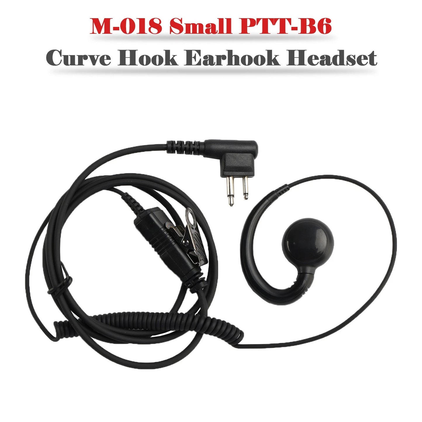 M-018 Curve Hook Headset for GP2000 CP88 SP10 PRO1150 P040 (2000–2023)