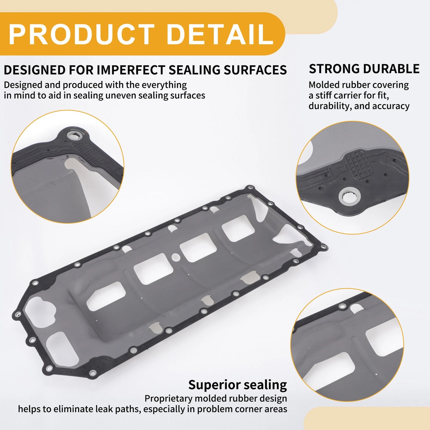 Transmission Filter Oil Pan Gasket for Ram 1500 (2011–2024) No.53021568AE