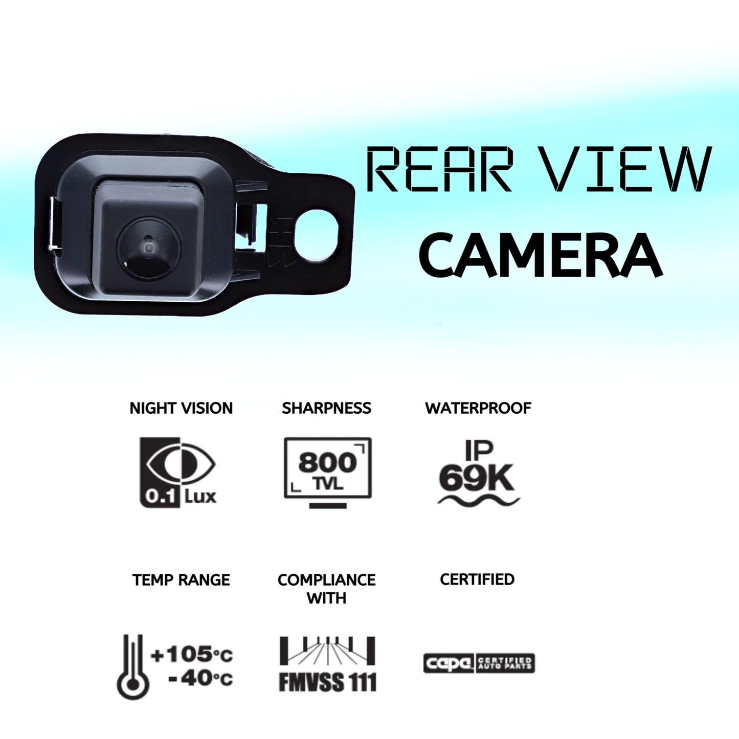 Reverse Camera OE Connector for Toyota Kluger (2013–2016)