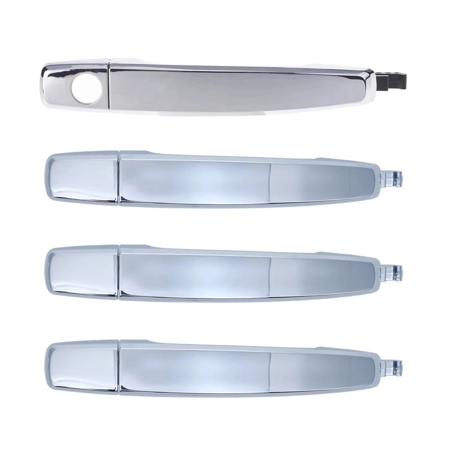 Set of 4 Chrome Outer Door Handles for Holden Barina (2011–2018)