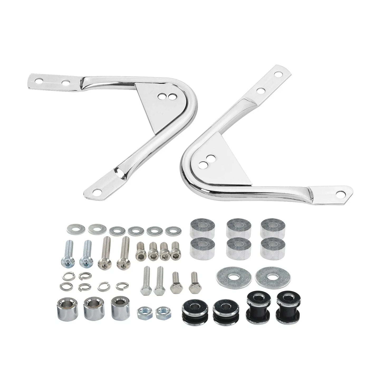 2x Luggage Rack Rear Docking Hardware Kit for Harley Electra Glide (97-08)