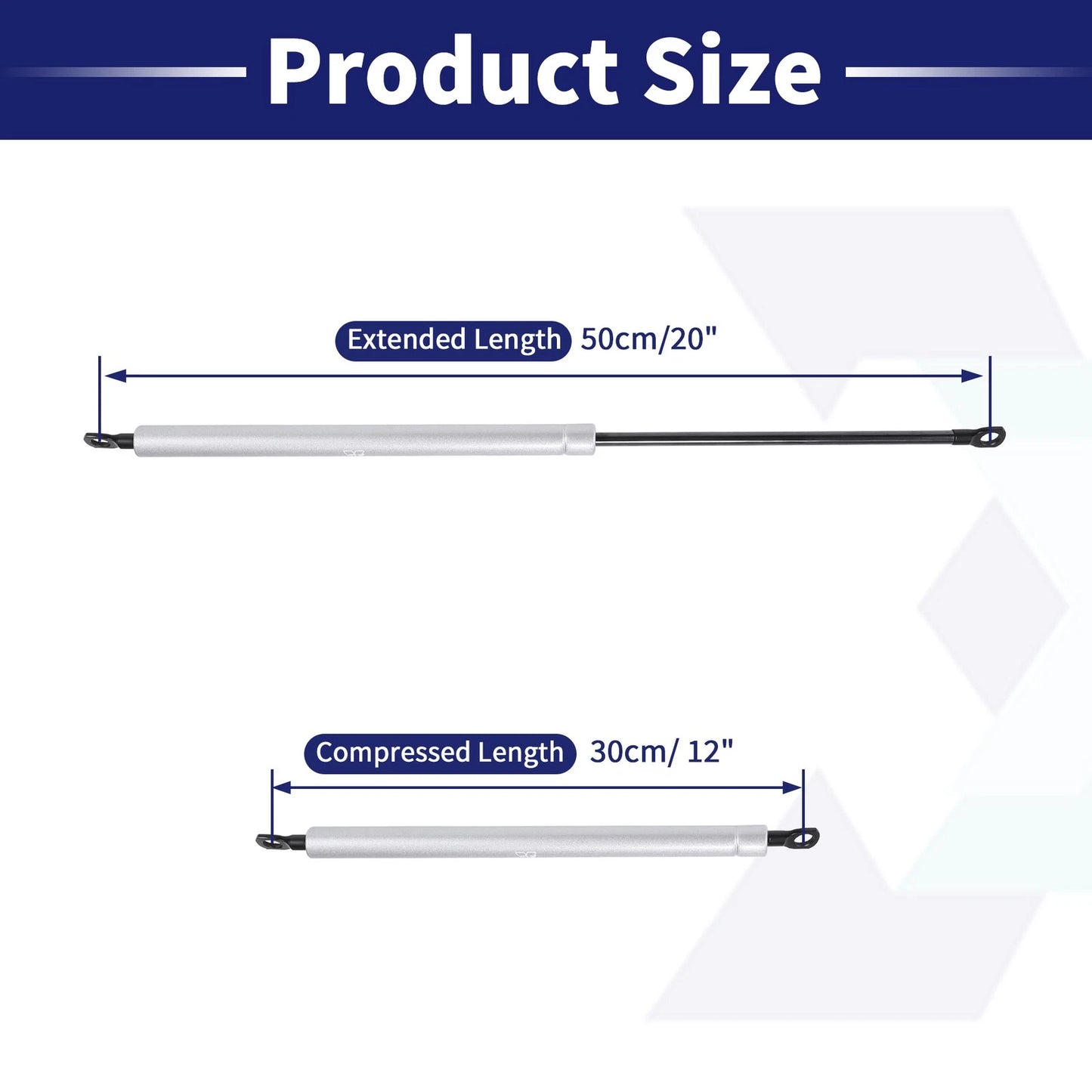 2Pcs 20 Inch Gas Spring Lift Supports Struts for RV