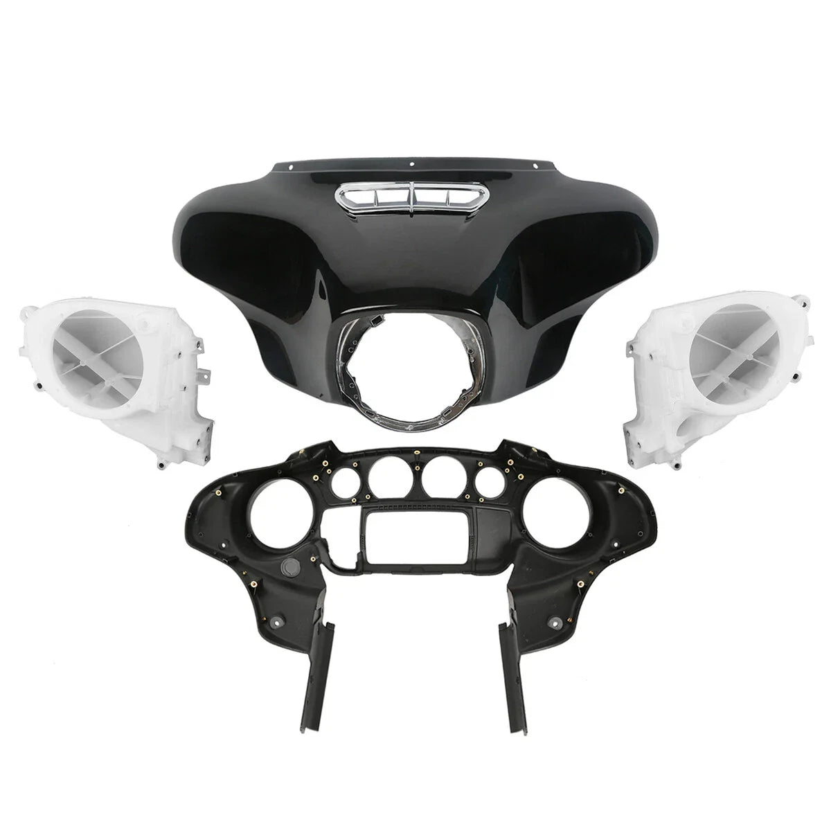 Batwing Inner & Outer Fairing Speaker Covers for Harley Touring (2014-2024)