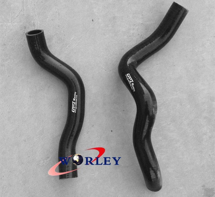 Aluminum Radiator + Black Silicone Hose for Suzuki TL1000S (1997-2001)