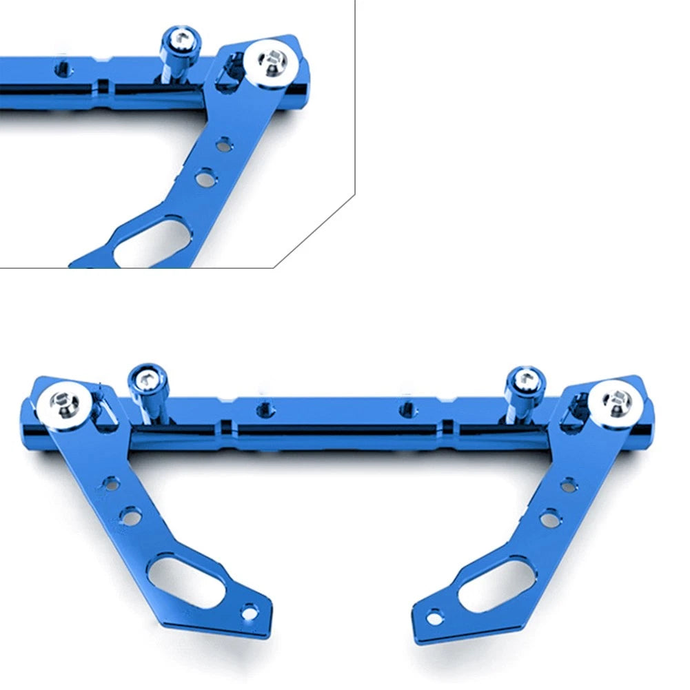 7/8" Motorcycle Aluminum Handlebar Balance Cross Bar Lever - Blue