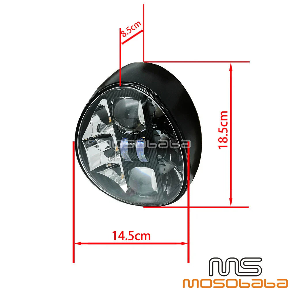 DOT LED Headlight Projection for Harley Softail Breakout FXBR FXBRS (2018-2020)