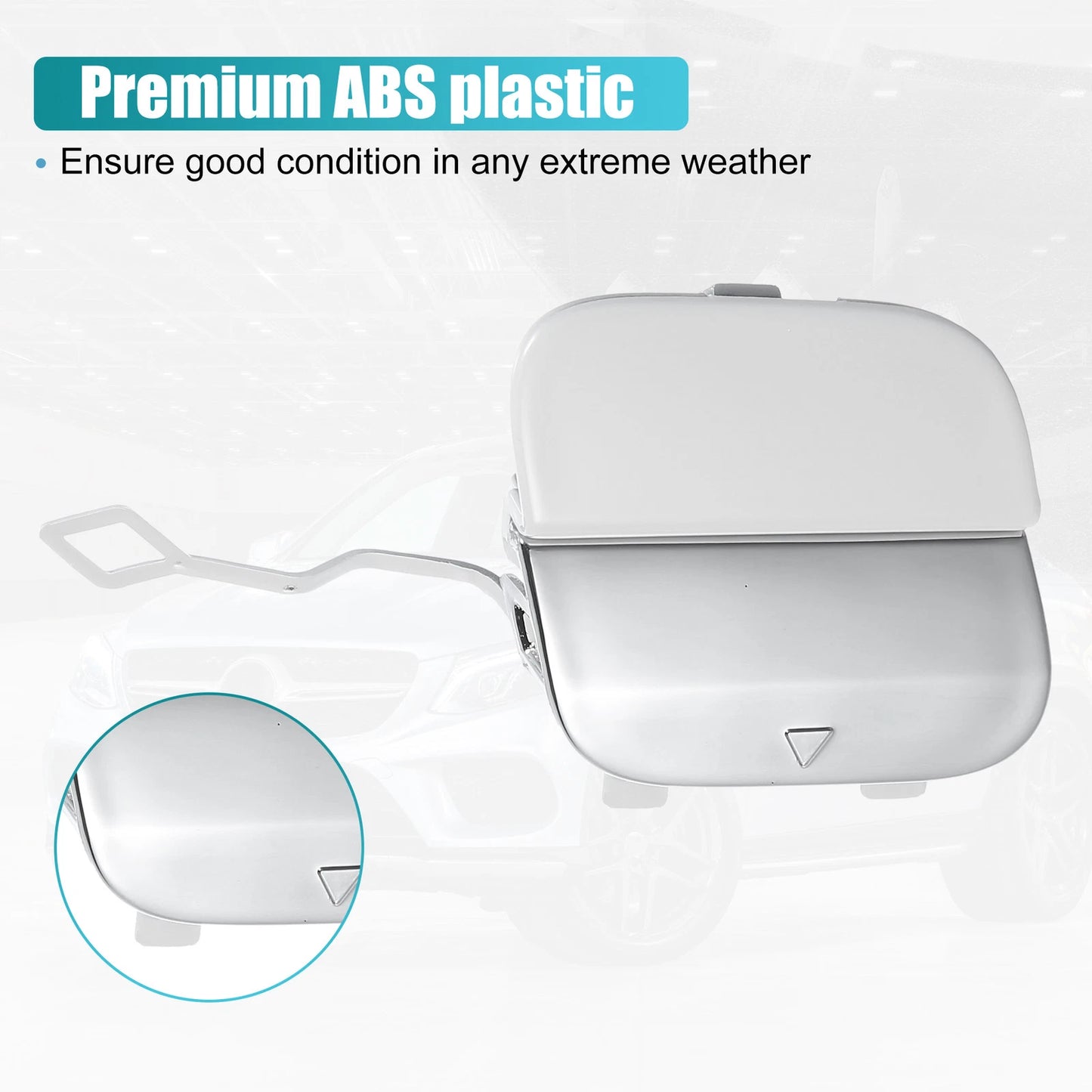 Tow Hook Cover for Mercedes-Benz GLE 63 (2016–2020) No.A1668857222 White