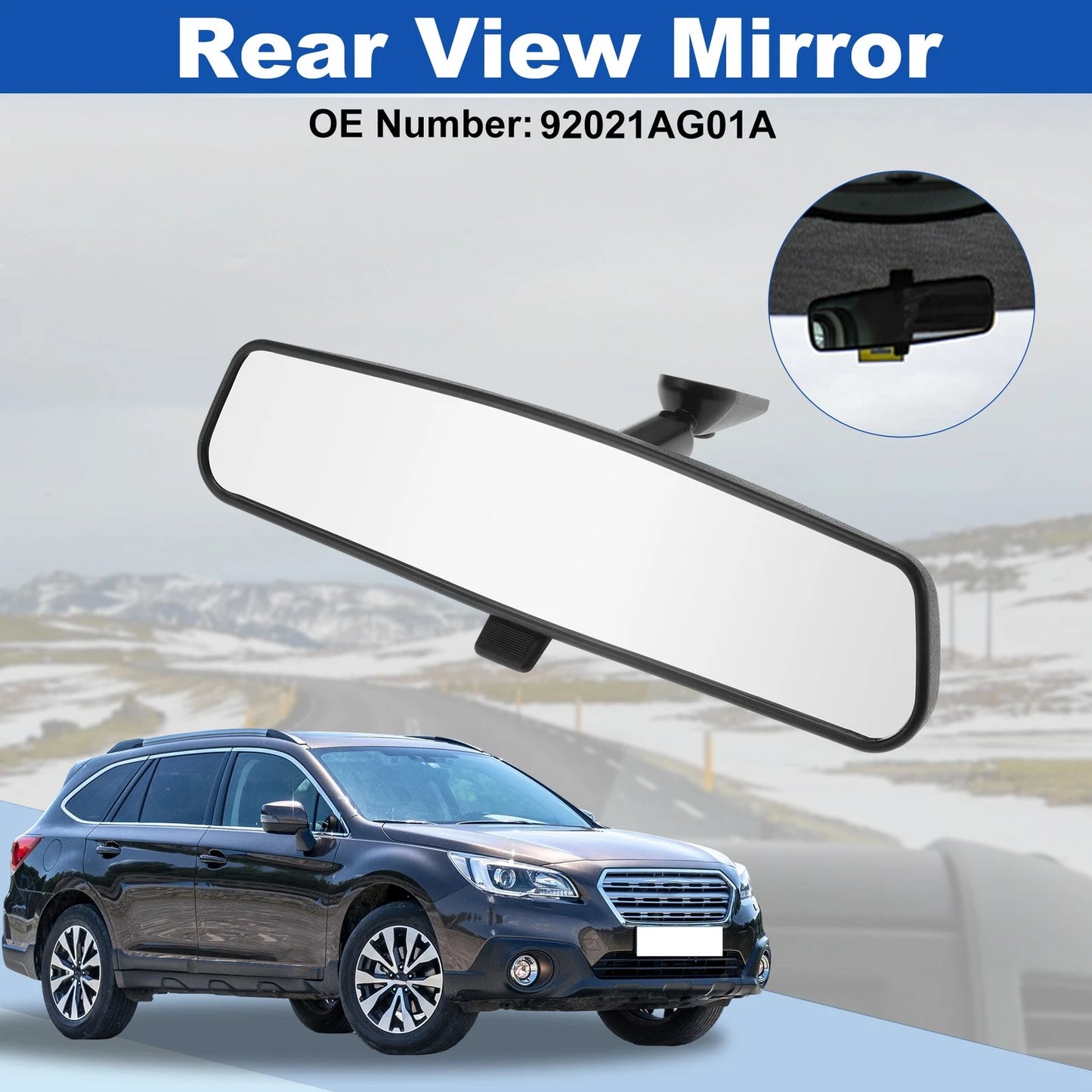 Interior Rearview Mirror for Subaru Impreza (2017–2021) 92021AG01A