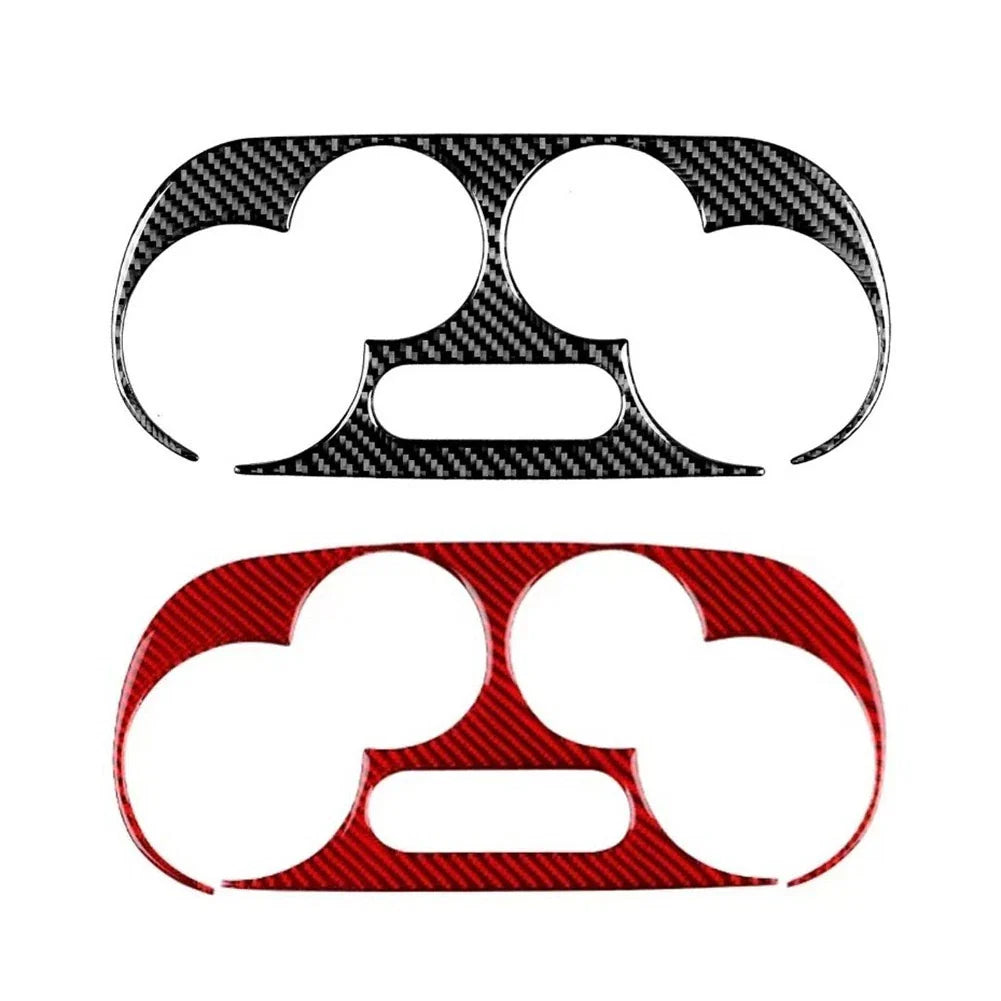 Carbon Fiber AC Panel Trim for Fiat 500 & Abarth 595 (2008–2024)