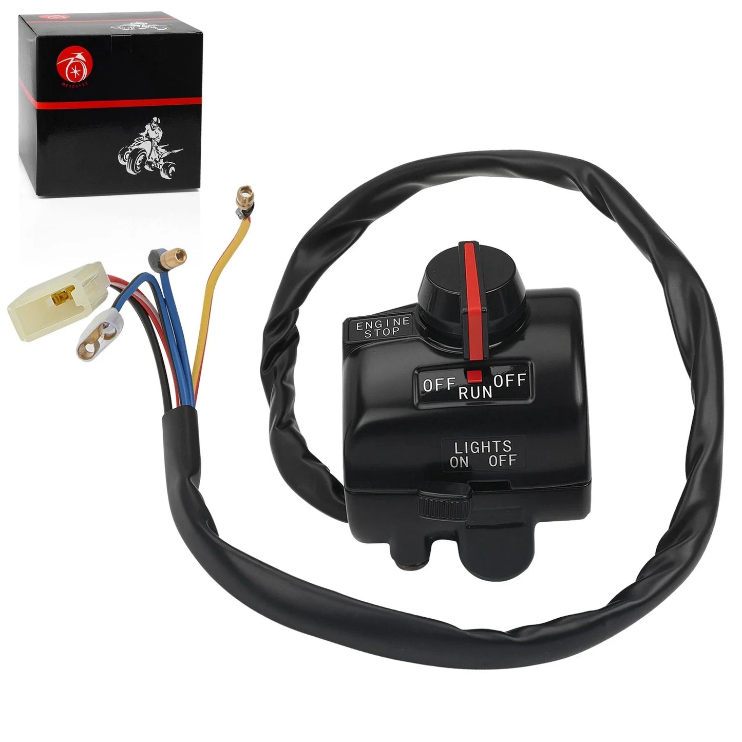 Right side handlebar switch on/off for Yamaha RD400 (1976–1979)
