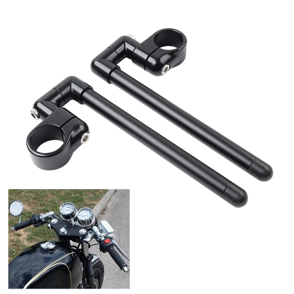 36MM Cafe Racer Clip-On Handlebar for Universal Motorcycle (7/8")