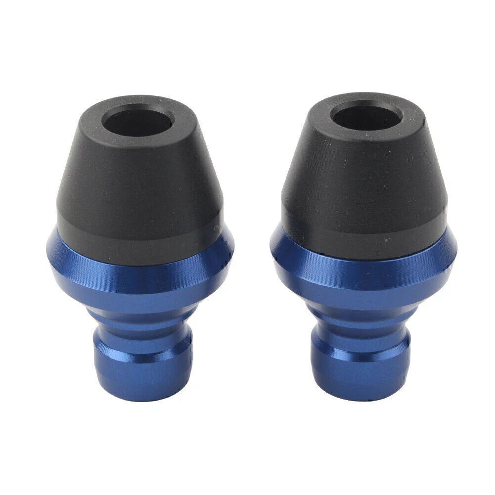 Blue Tire Valve Stem Dust Covers for Ducati Scrambler (2015-2023)