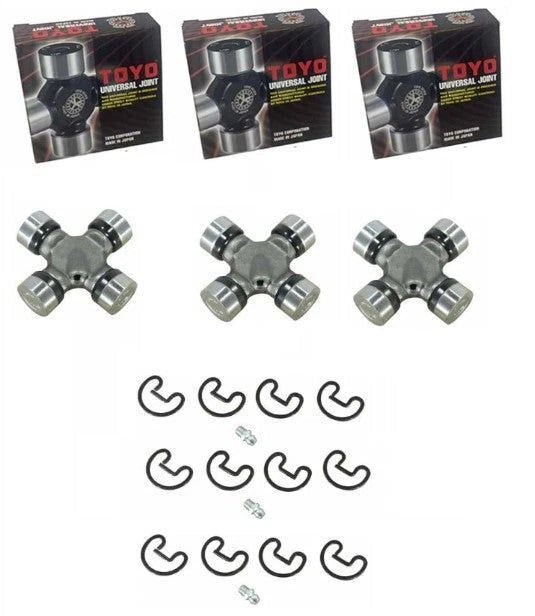 3 Universal Joints for Ford Courier PE PG PH (1999–2006)