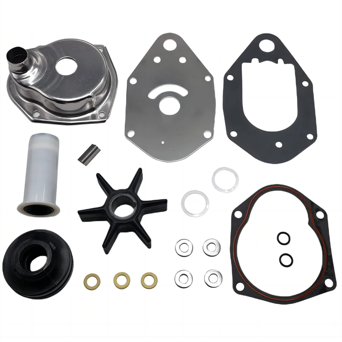 Water Pump Impeller Housing Repair Kit for Mercury (Year Range)