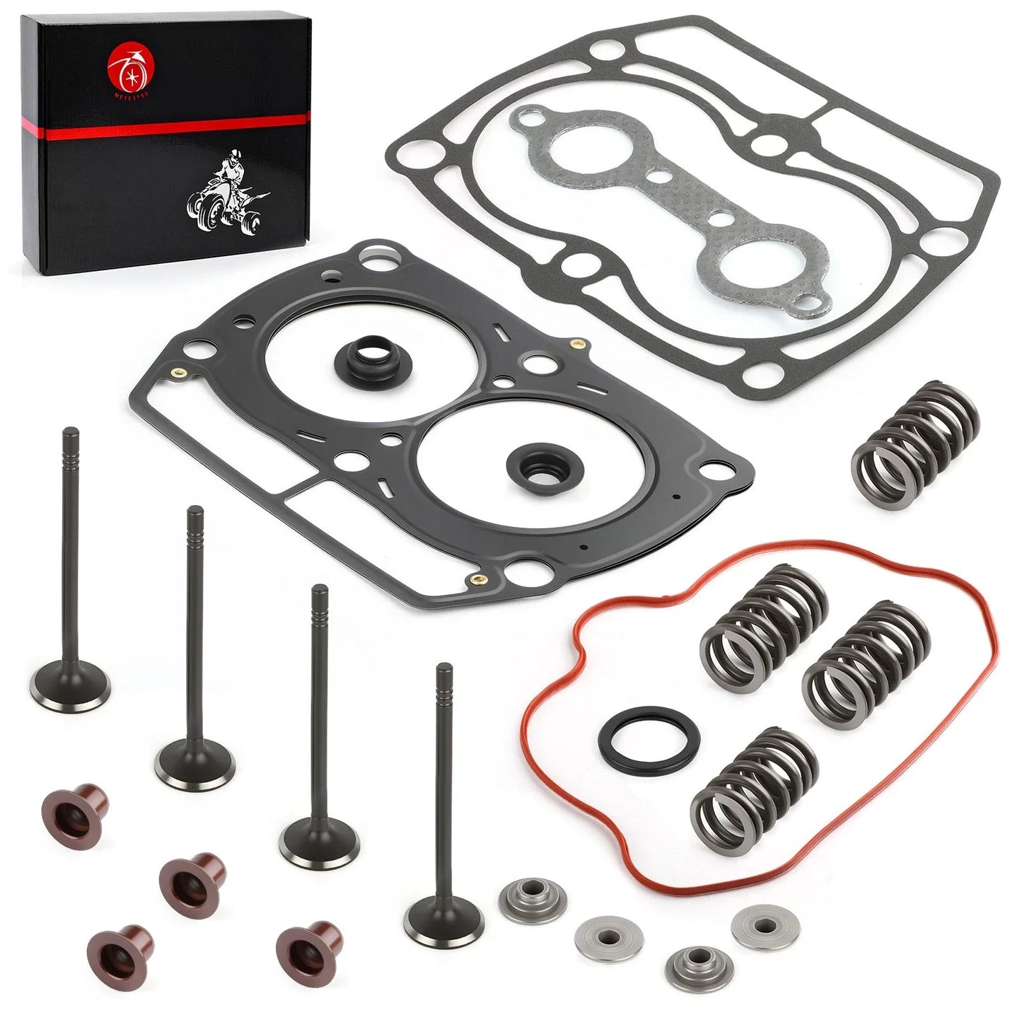 Cylinder Head Gasket Int/Exh Valves Kit for Polaris RZR S4 800 (2008–2010)