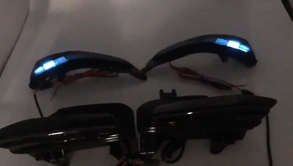 2 x RGB Smoked LED Fog Lights for Infiniti Q50 Q50S Sport (2014–2020)