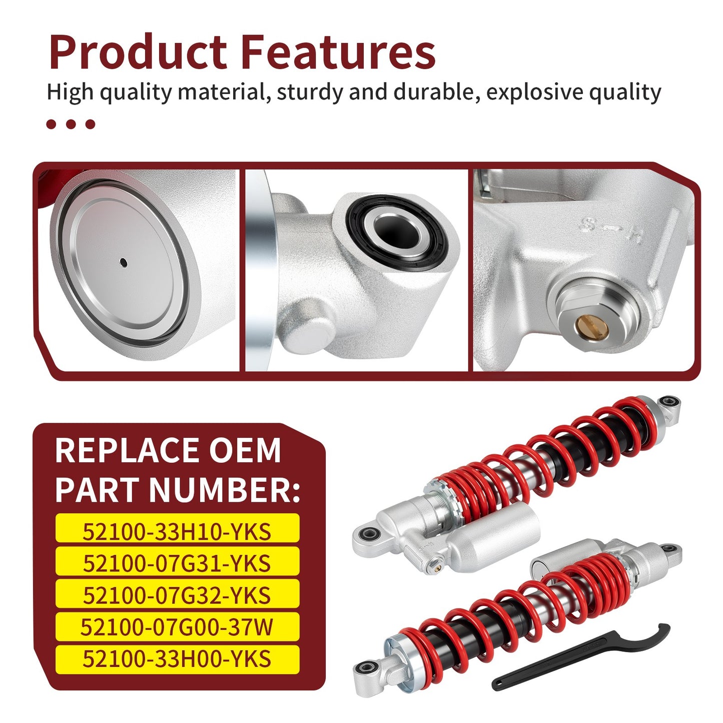 Front Shocks for Suzuki Quadsport Z 400 (2003–2014)