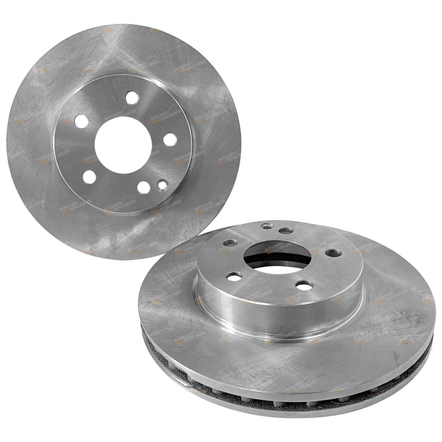 2x Front Disc Brake Rotors for Mercedes E220 CDI (2009–2010) 295mm