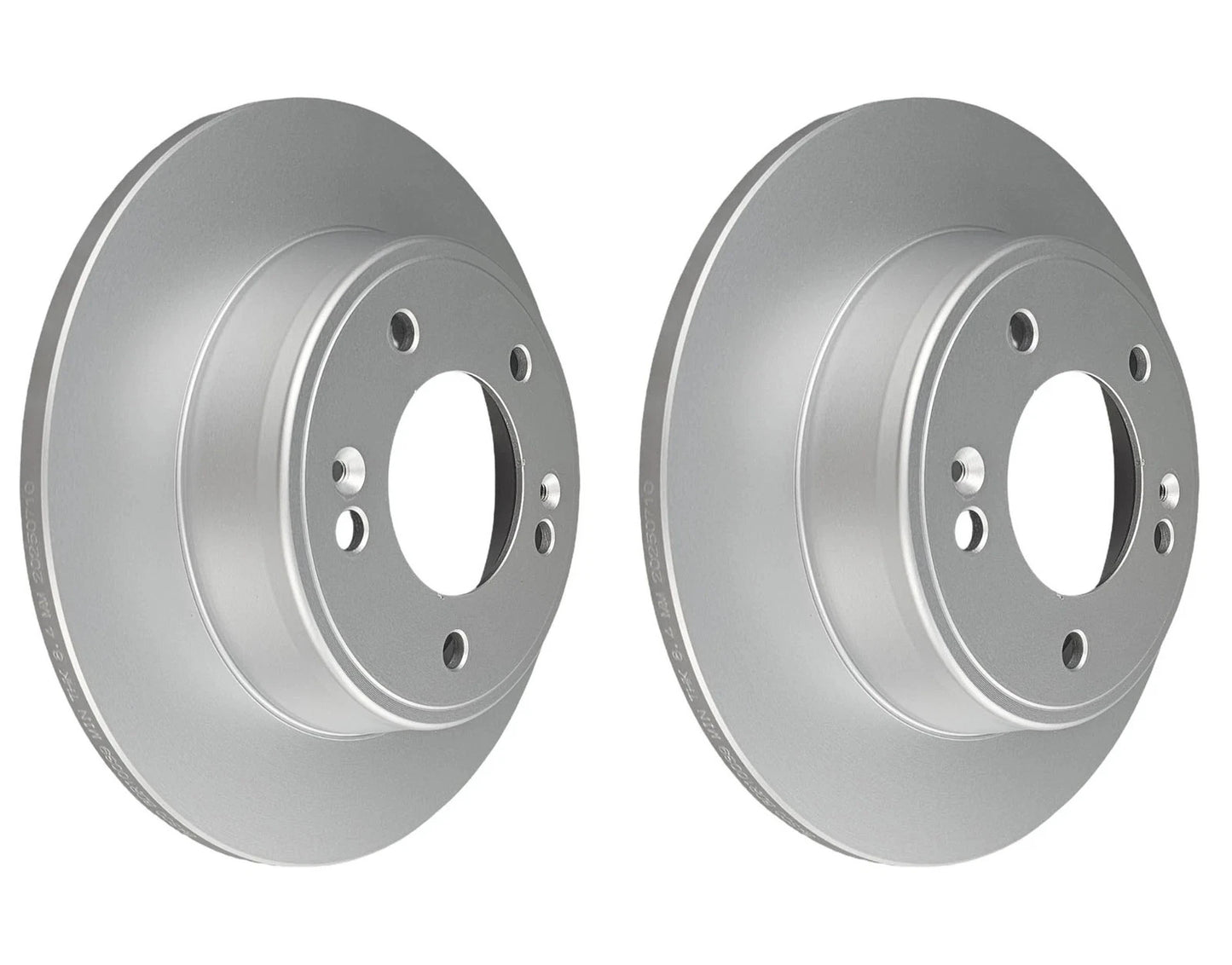 2X Rear Disc Brake Rotors for Hyundai Elantra (2010–2016)
