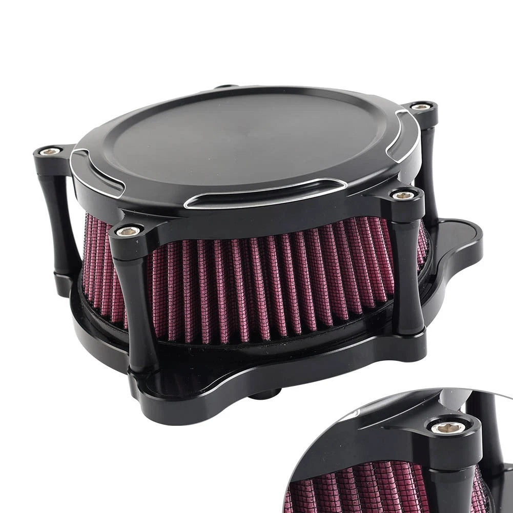 CNC Air Cleaner Intake Filter for Harley Touring Road King Street Glide (2008–2016)