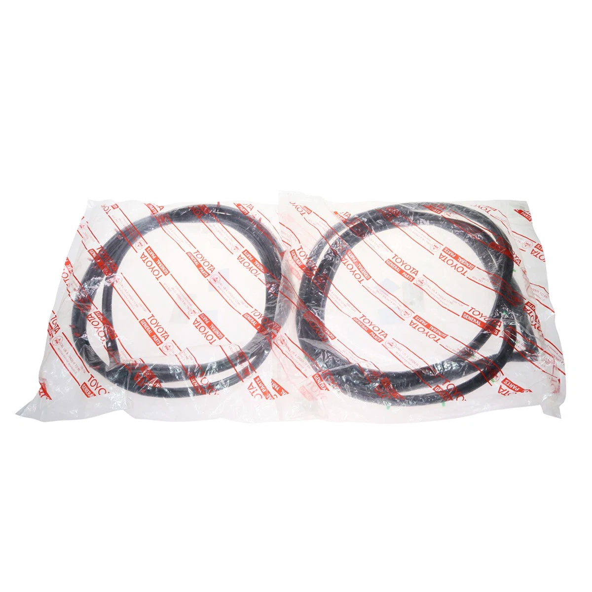 Set of 4 Door Weatherstrip Rubber Seals for Toyota Hilux (1972–1978)
