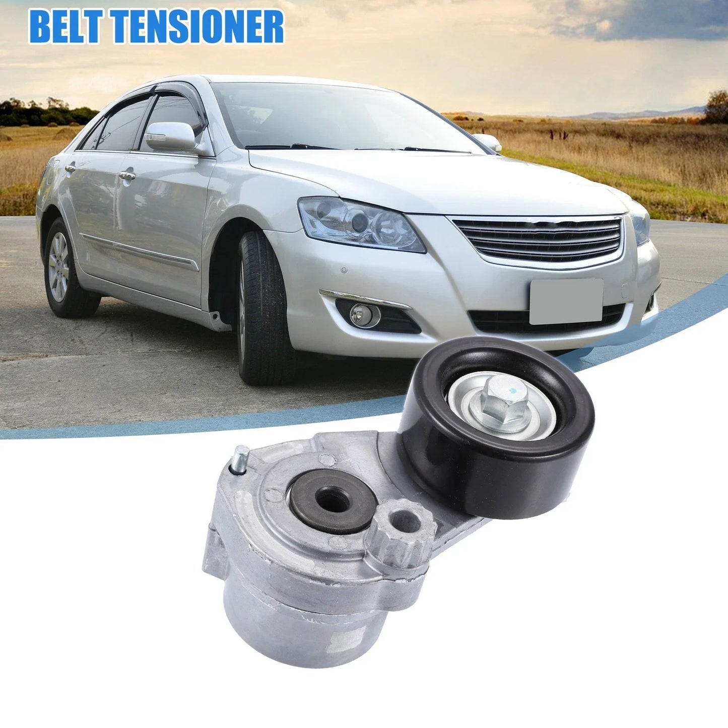 Engine Belt Tensioner Pulley Assembly for Chevrolet Sonic 1.8L (2012-2019)