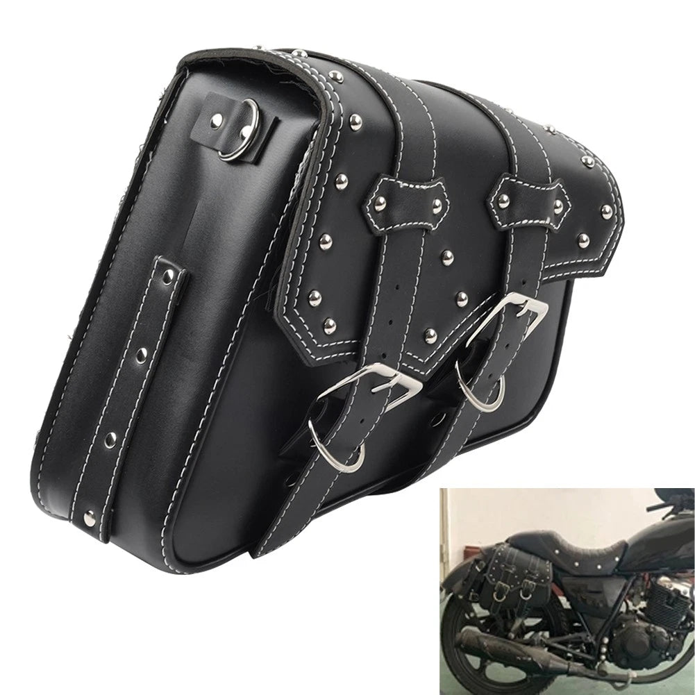 1PC Universal Motorcycle Saddle Bag Right Side