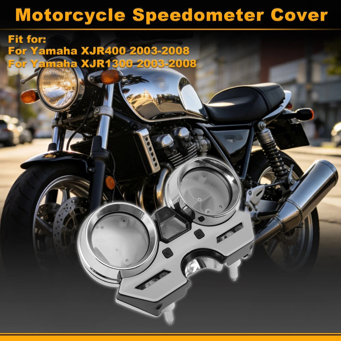 Speedometer Gauge Cover for Yamaha XJR400 (2003–2008) Plastic