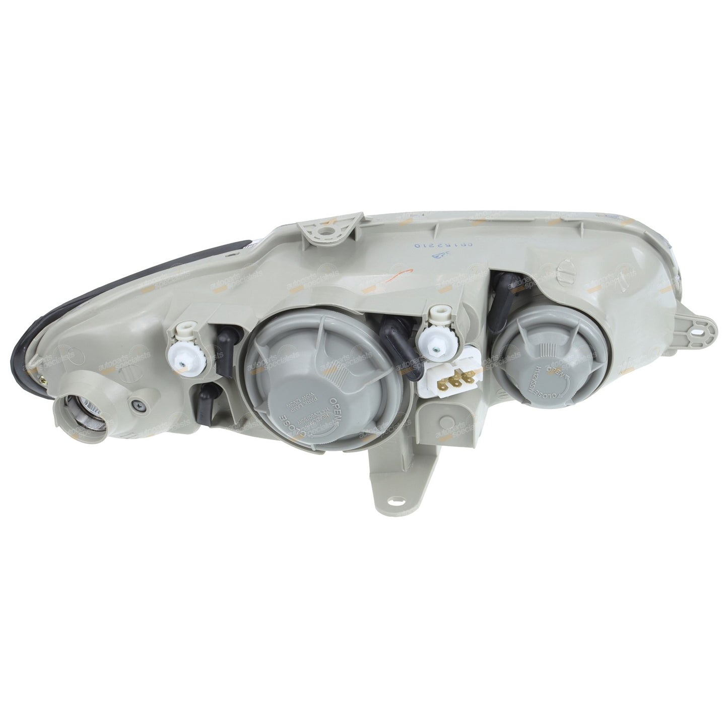 LH Black Headlight for Holden Commodore (2000–2002)