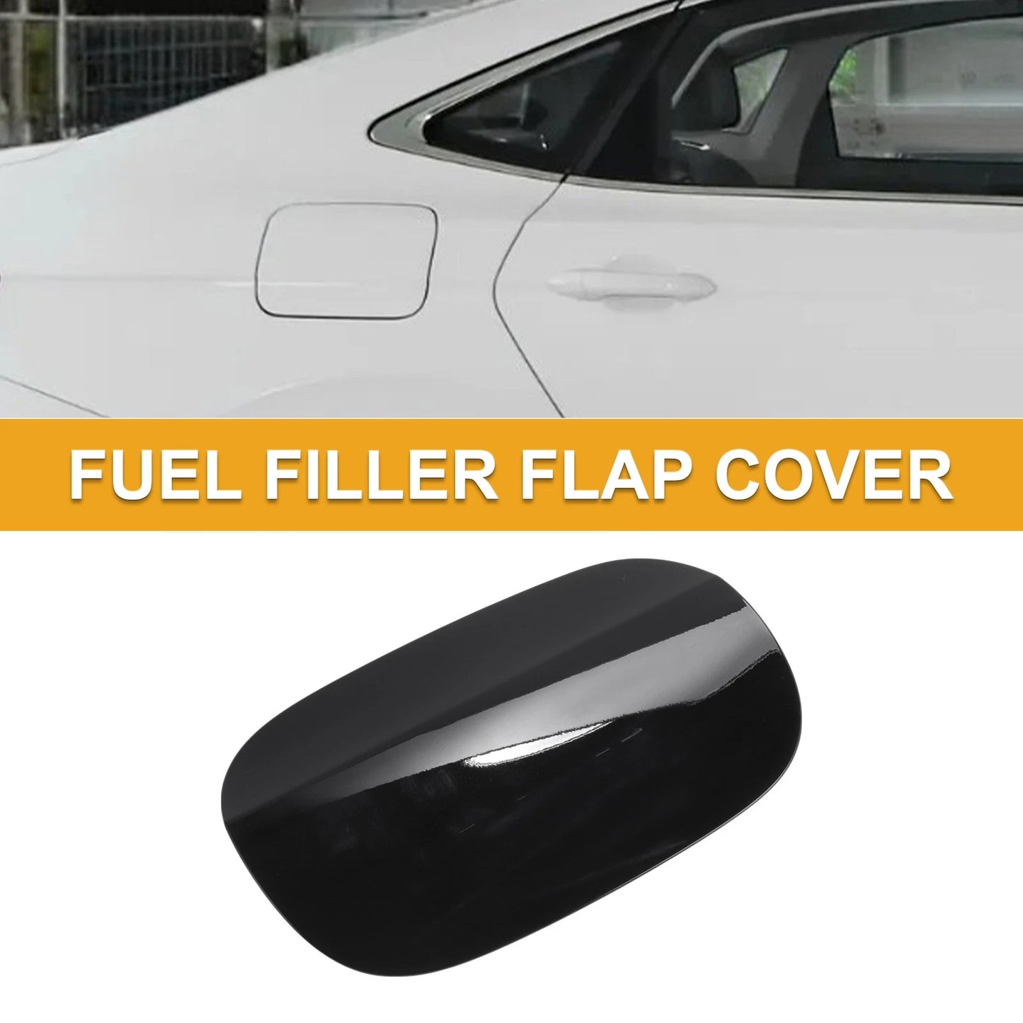Fuel Tank Door Cap for Mercedes-Benz E200 (2015–2019) Clip Type No.A2056304404 ABS