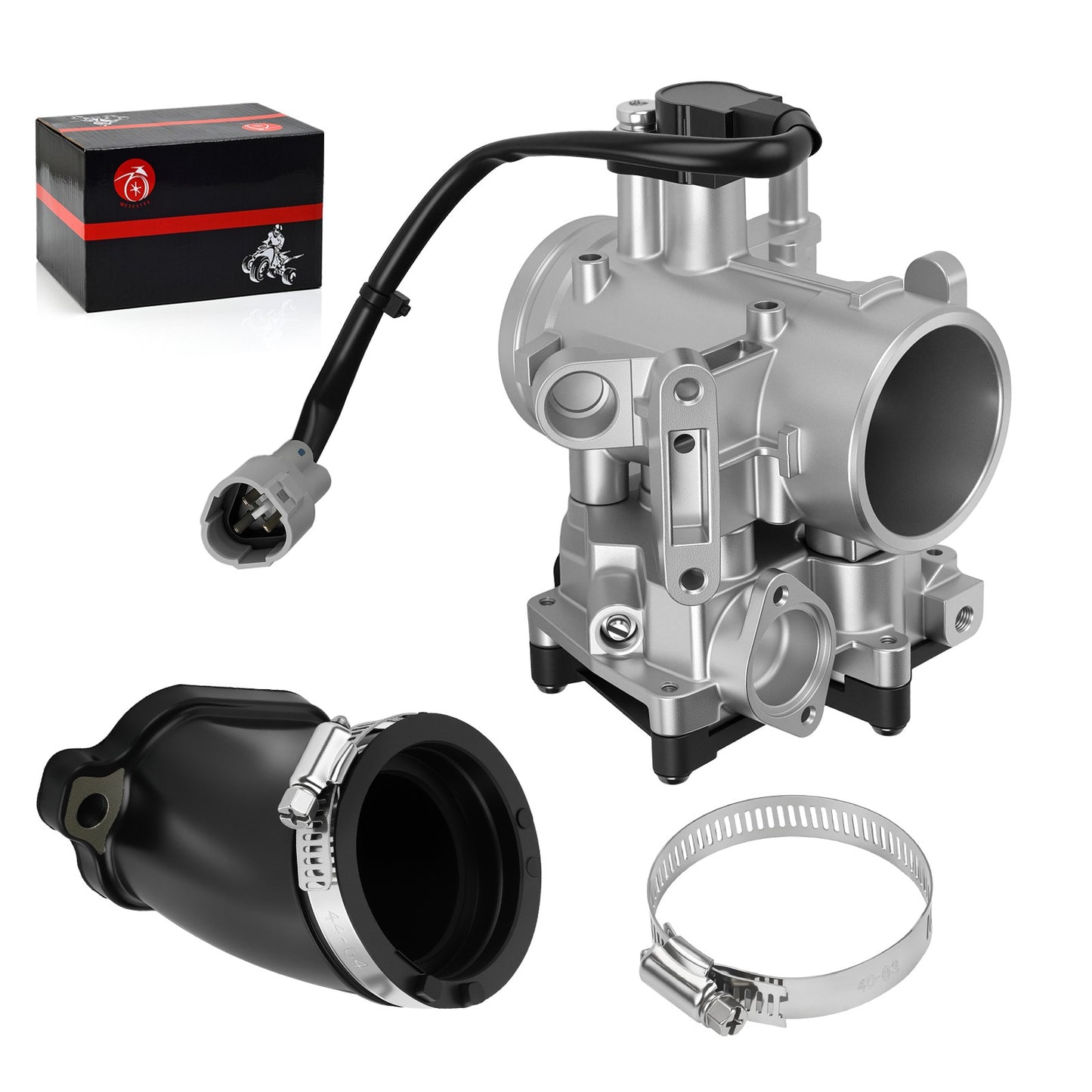 Throttle Body & Adapter Boot for Polaris Ranger 700 6x6 Crew (2006–2009)