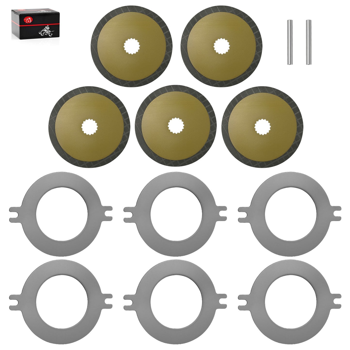 Wet Parking Brake Disk Kit for John Deere XUV855D/E/M S4 XUV865E/M/R (2015–2023)