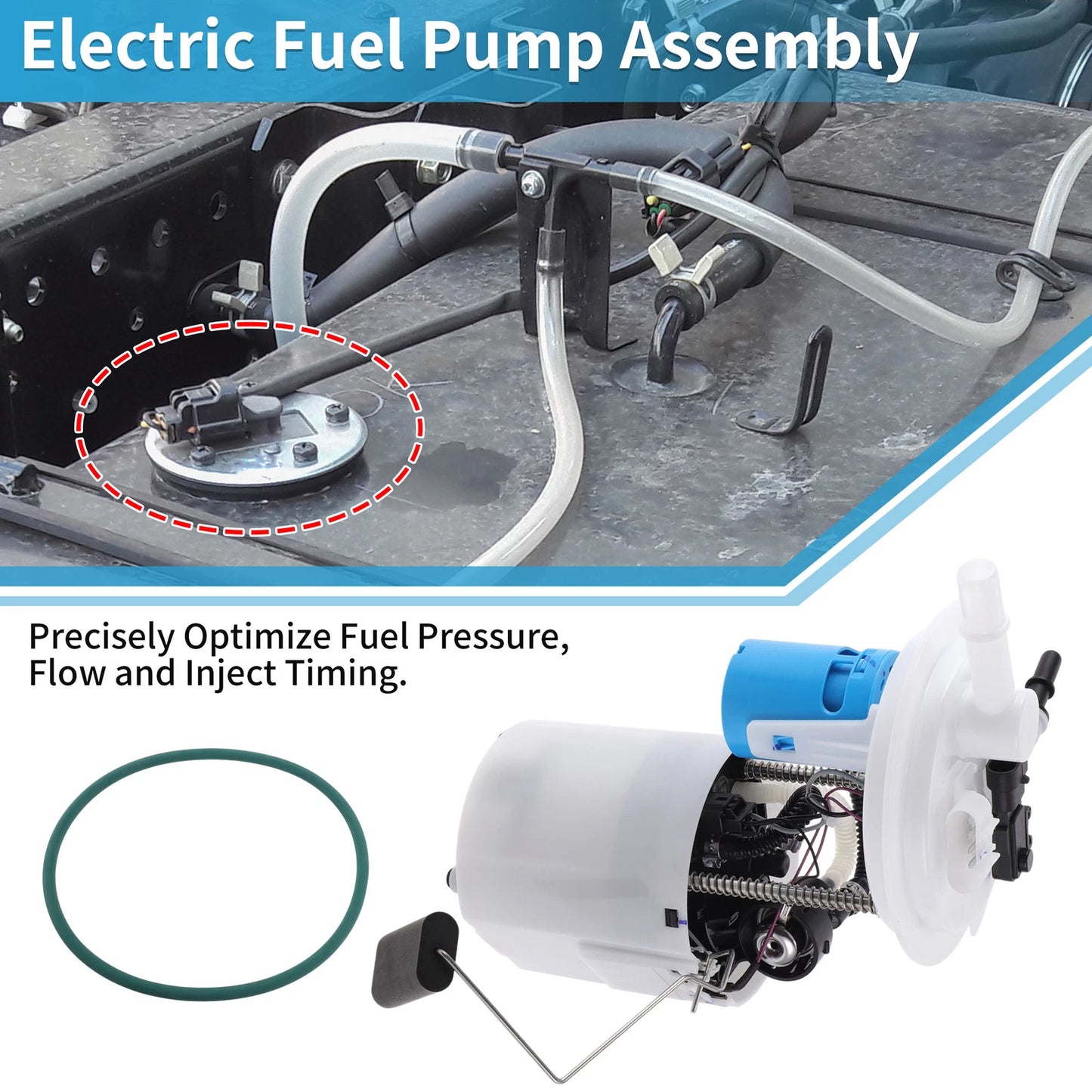 Electric Fuel Pump Assembly No.E3748M/19167078 for Buick Enclave (2008–2017)