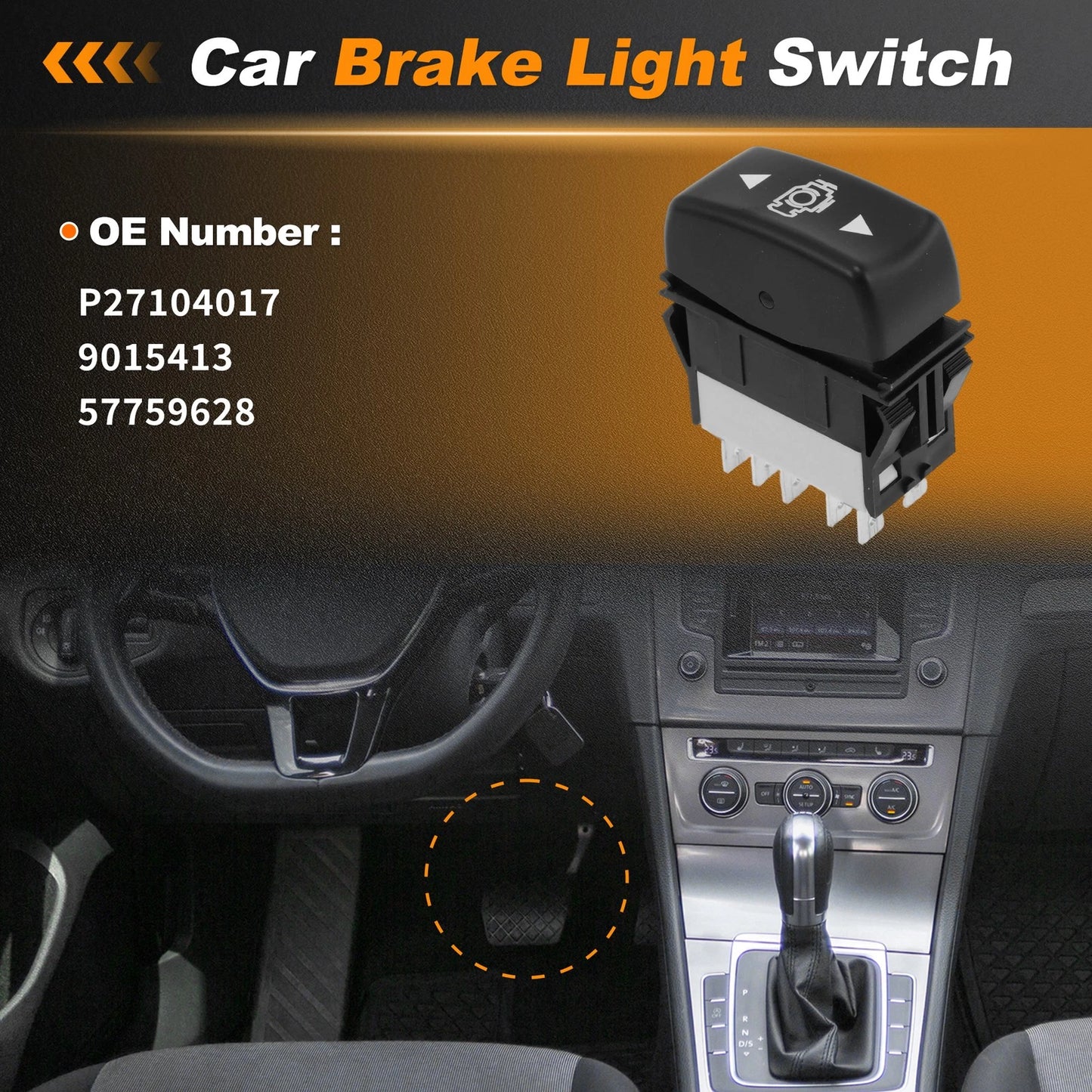 Brake Light Switch for Kenworth T600 (2008–2015) P27104017