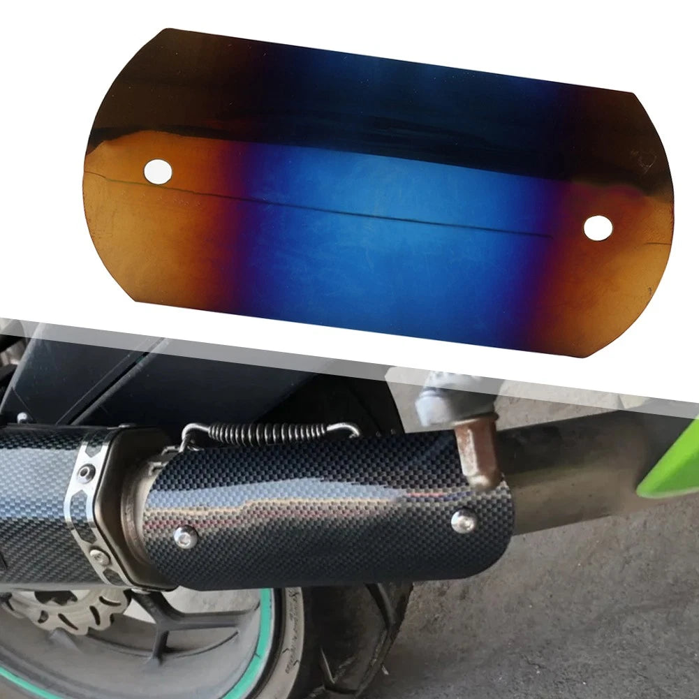 Exhaust Middle Pipe Heat Shield Cover for Universal Motorcycle