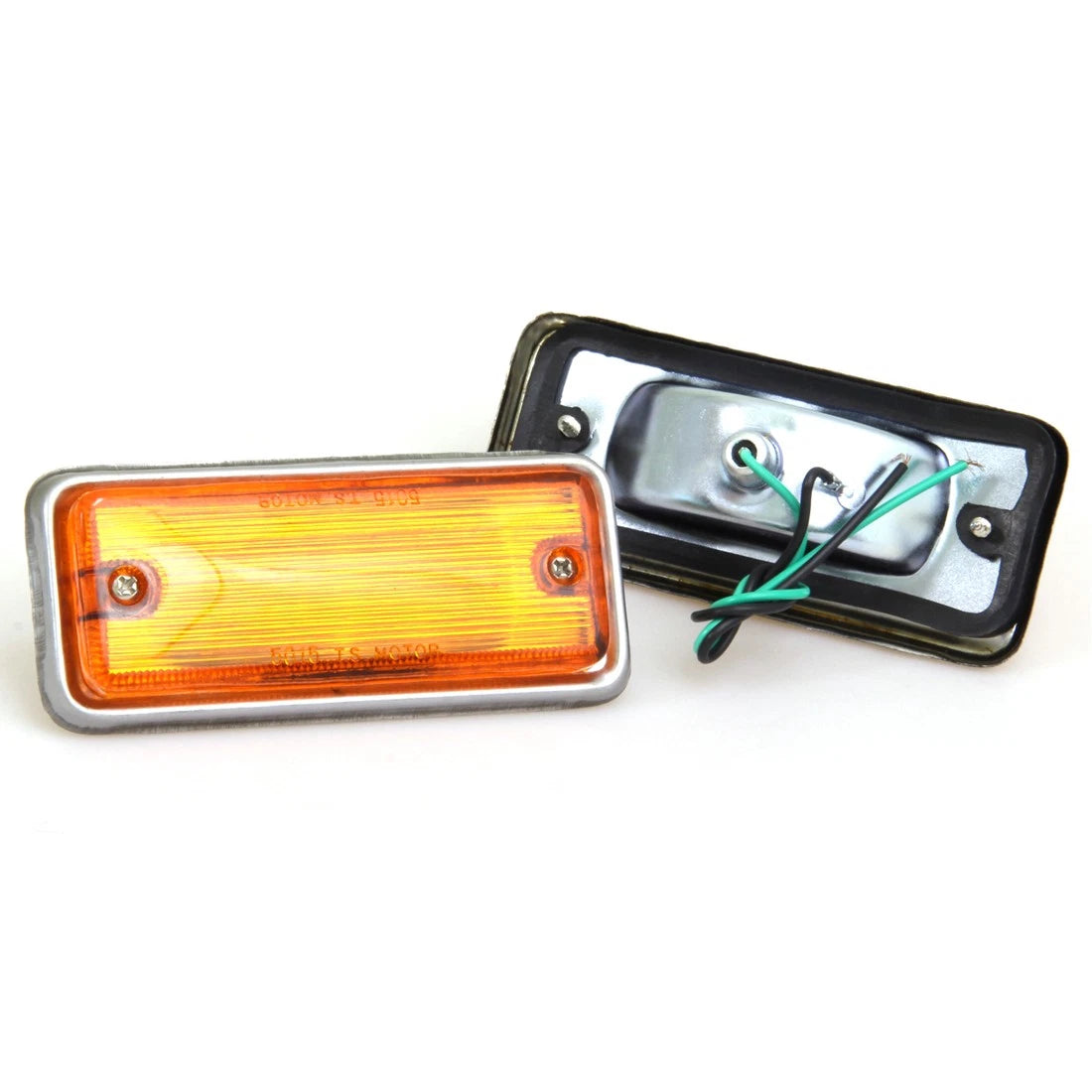 Set of 2 Side Marker Lights for Nissan Datsun 620 (1972–1979)